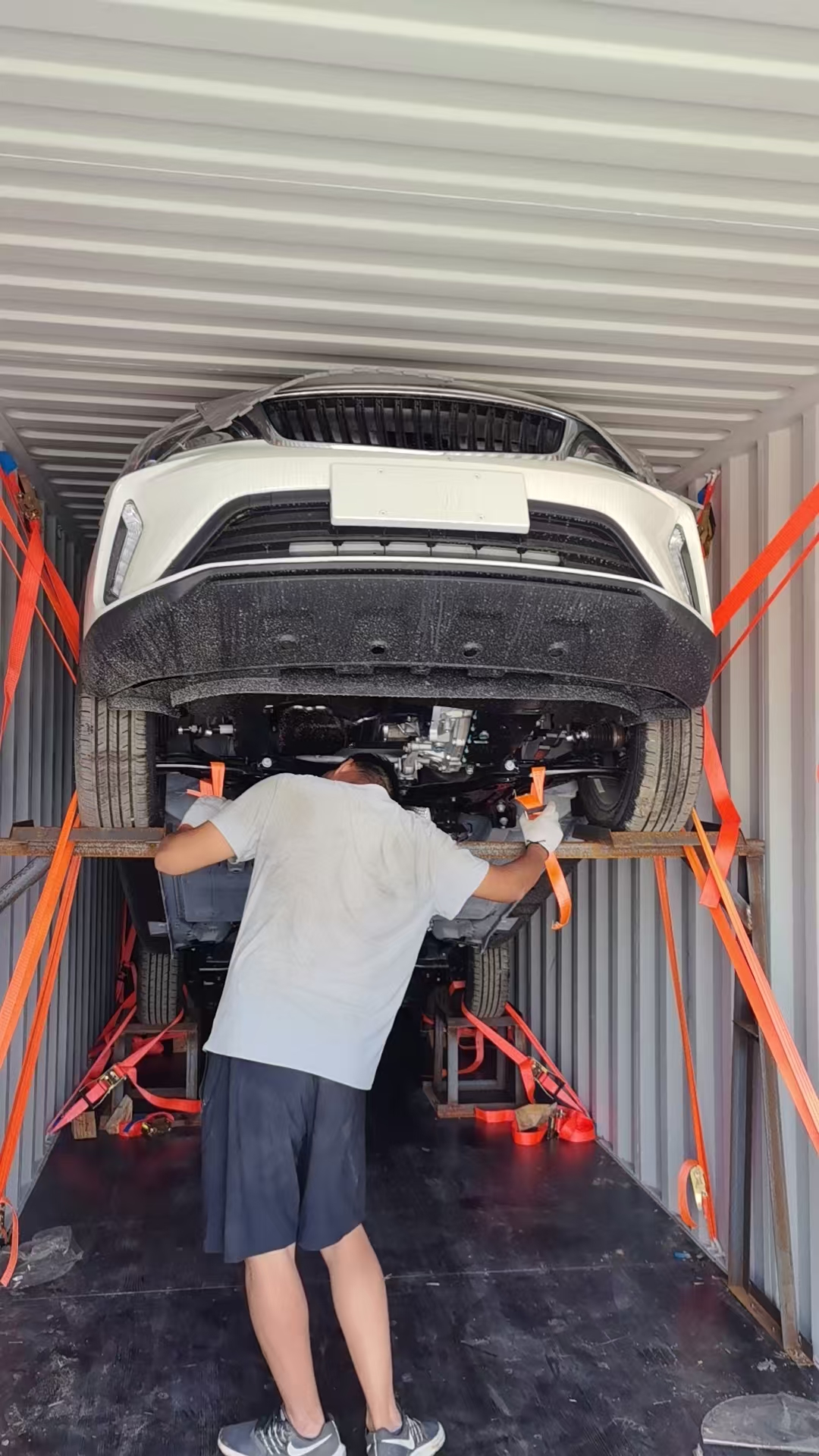 Livan vehicle loading and export operation 9