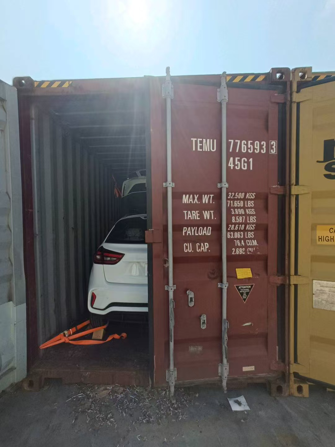 Livan vehicle loading and export operation 4